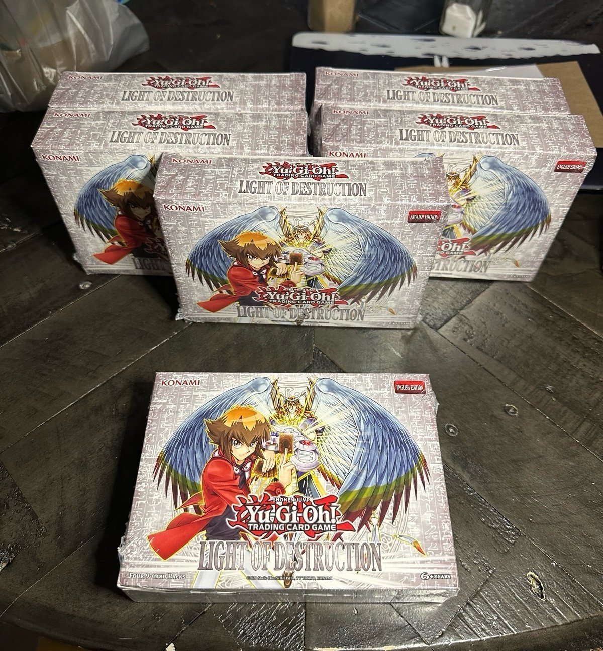Yu-Gi-Oh! Rare! Light Of Destruction Mini Box (Lot of 6) NEW Sealed Reprint 2024