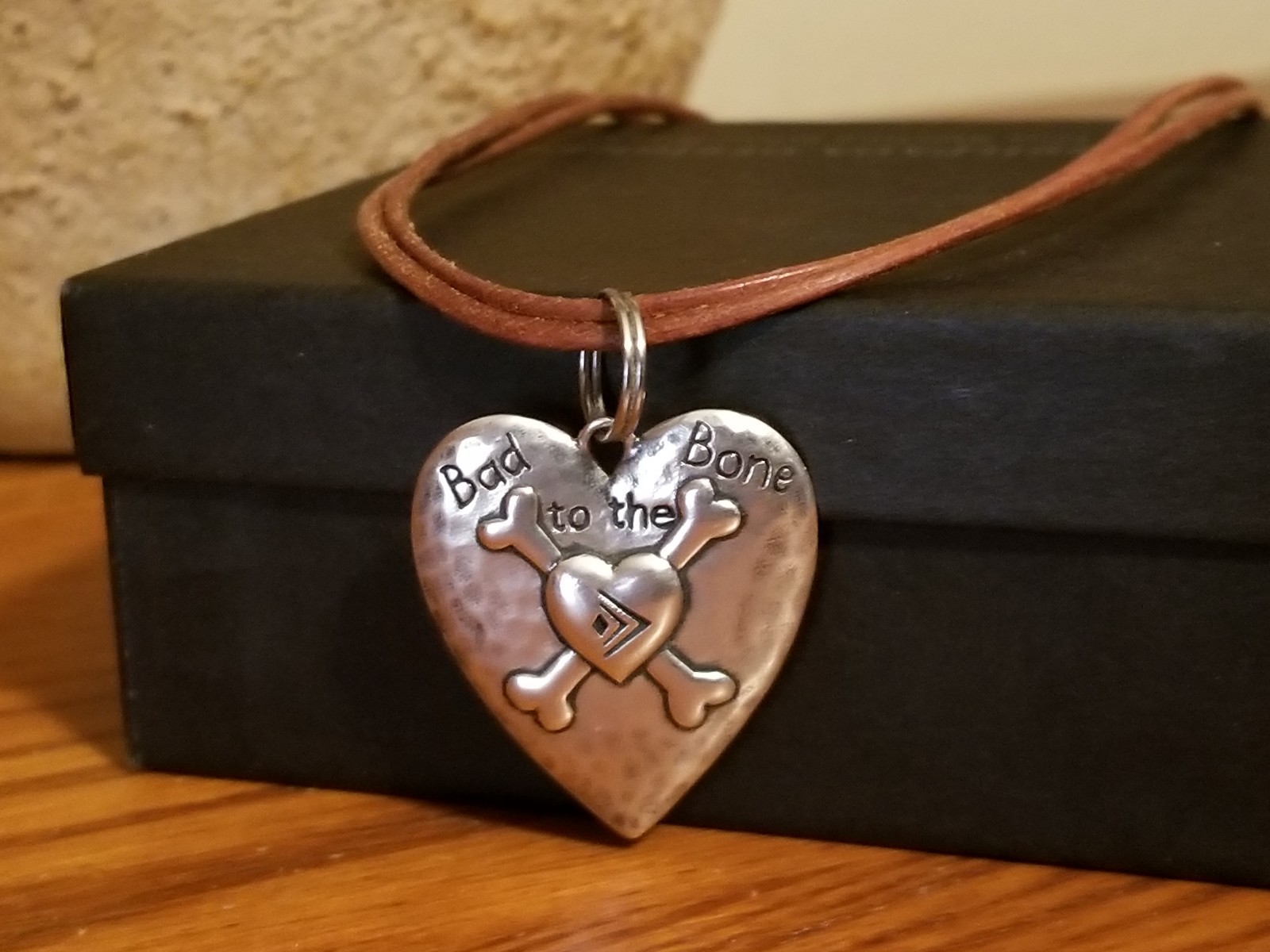 Silpada Sterling Silver Dog Tag Pendant & Necklace