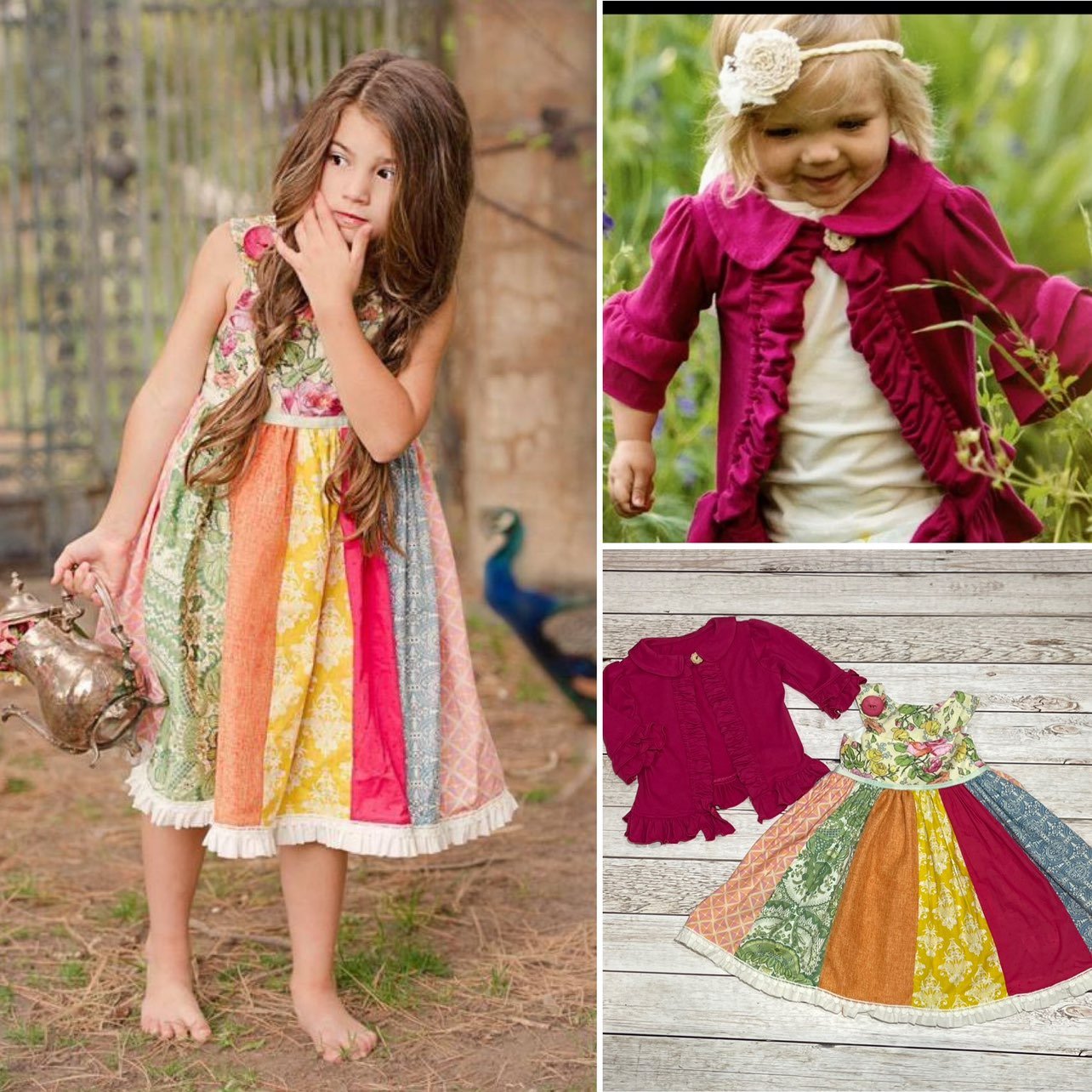 Persnickety Garden Party Dress and Stella Jacket set