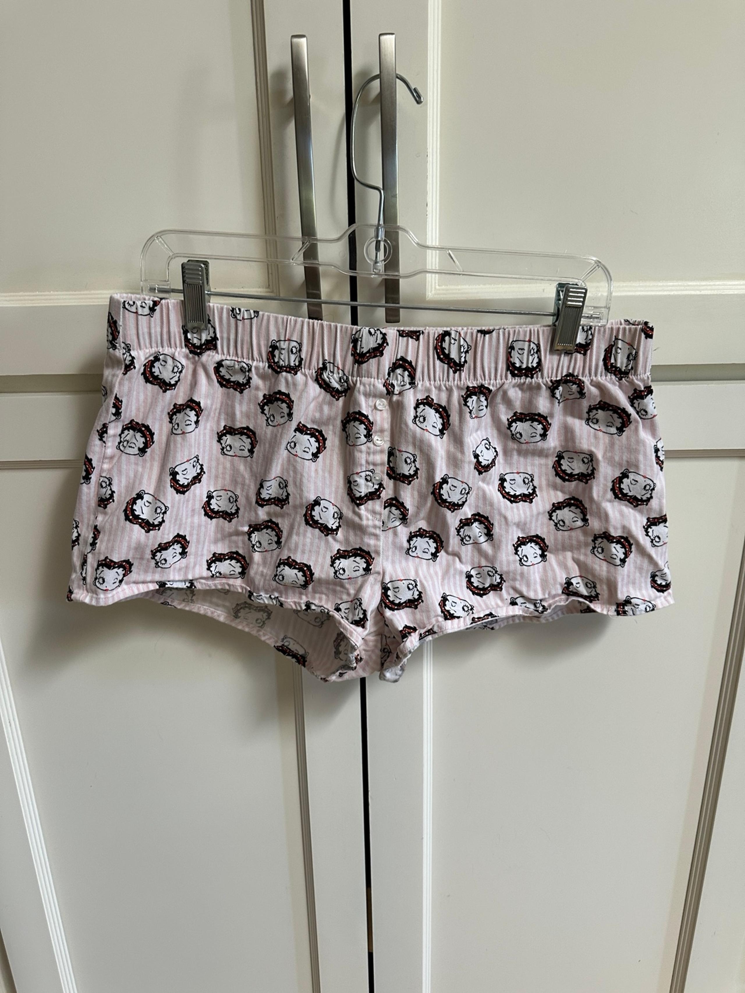 betty boop boxer pj shorts