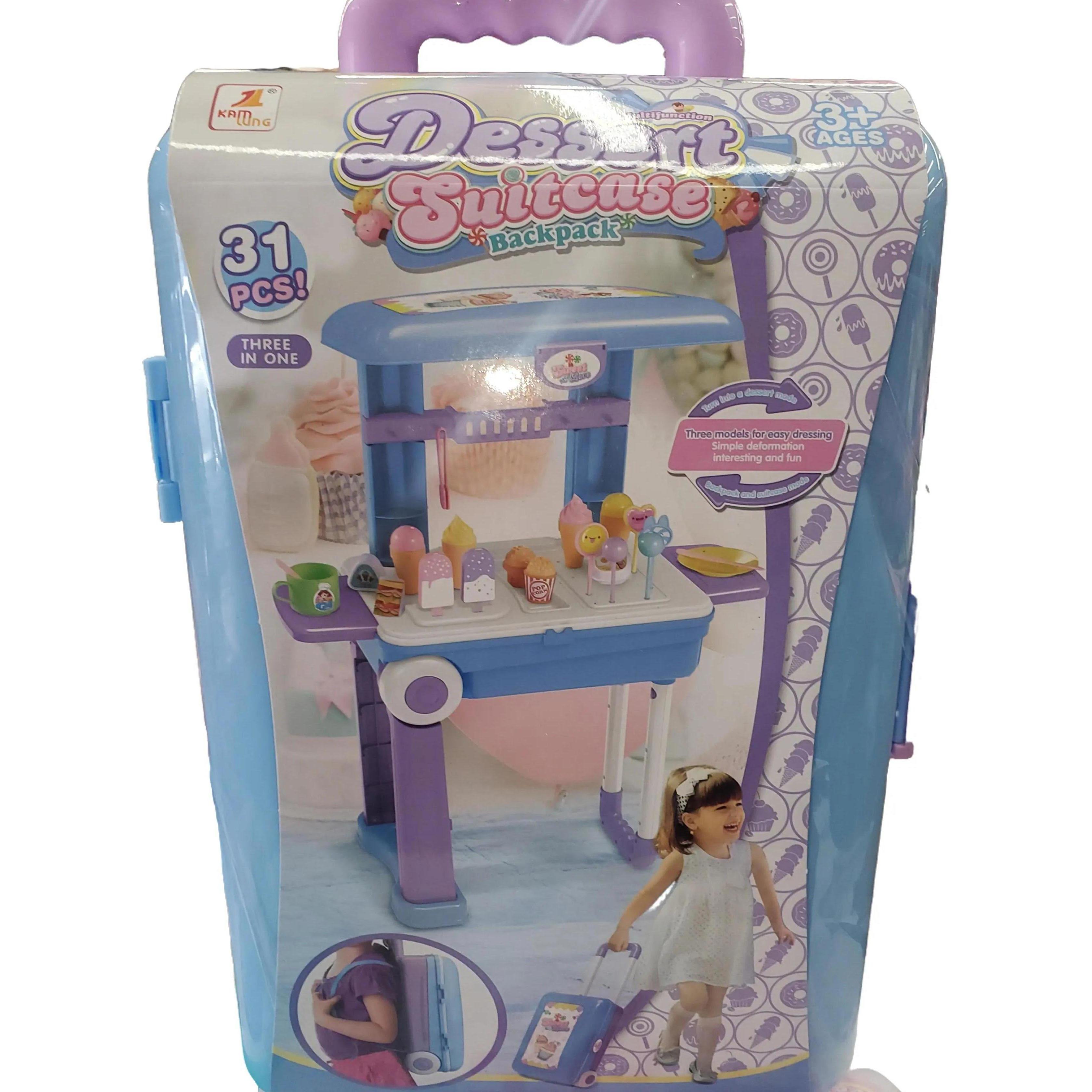 31 Pc Dessert Luggage/Backpack for Kids