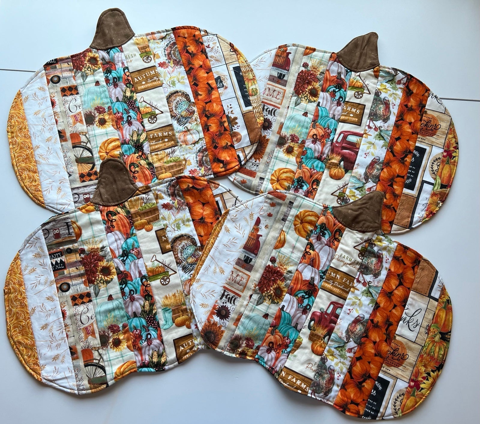 Pumpkin placemats