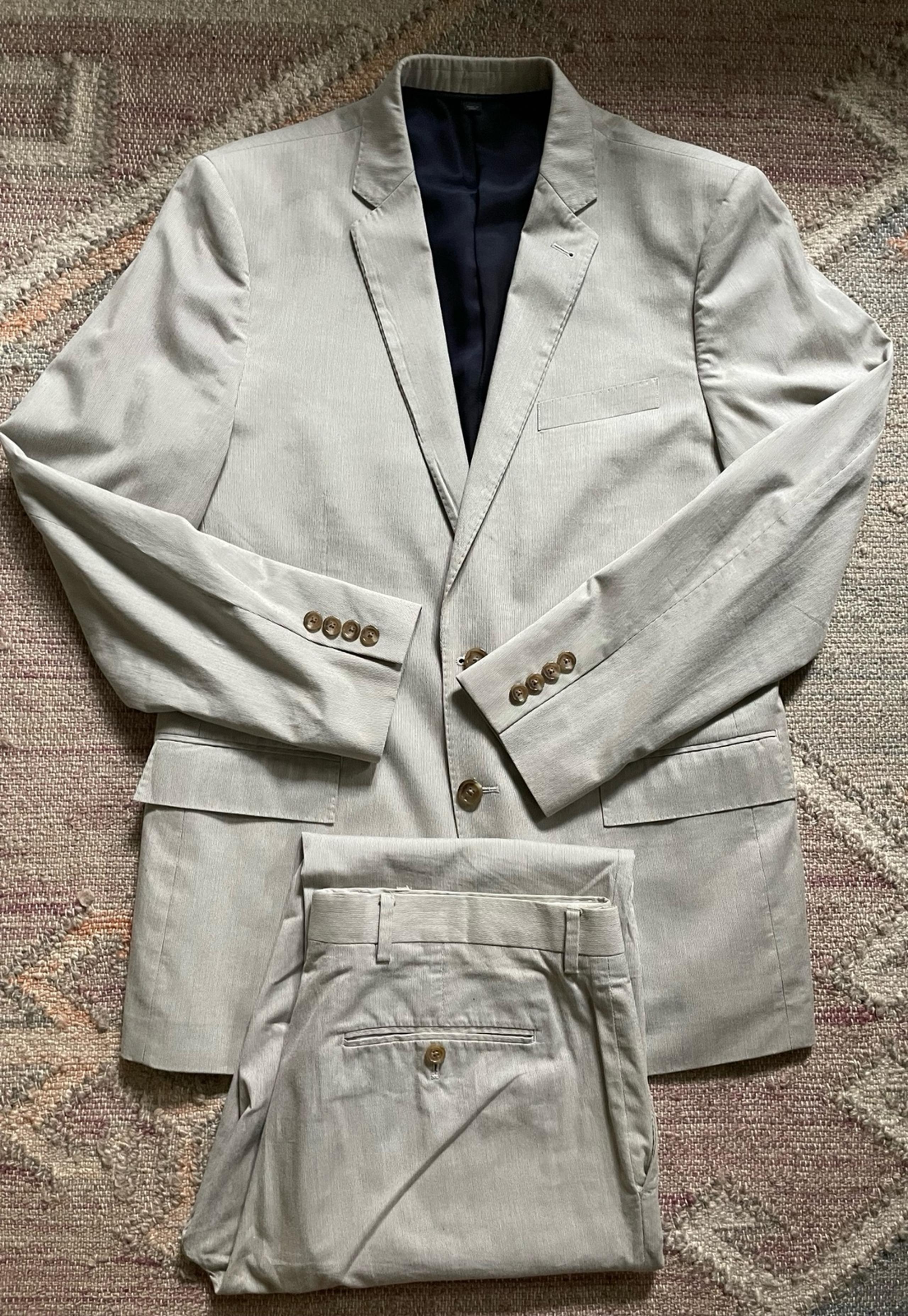 J.Crew men’s two piece suit