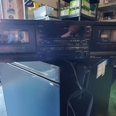 Dual Cassette desk.