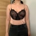 Marciano Satin Eyelash Lace Cami Top