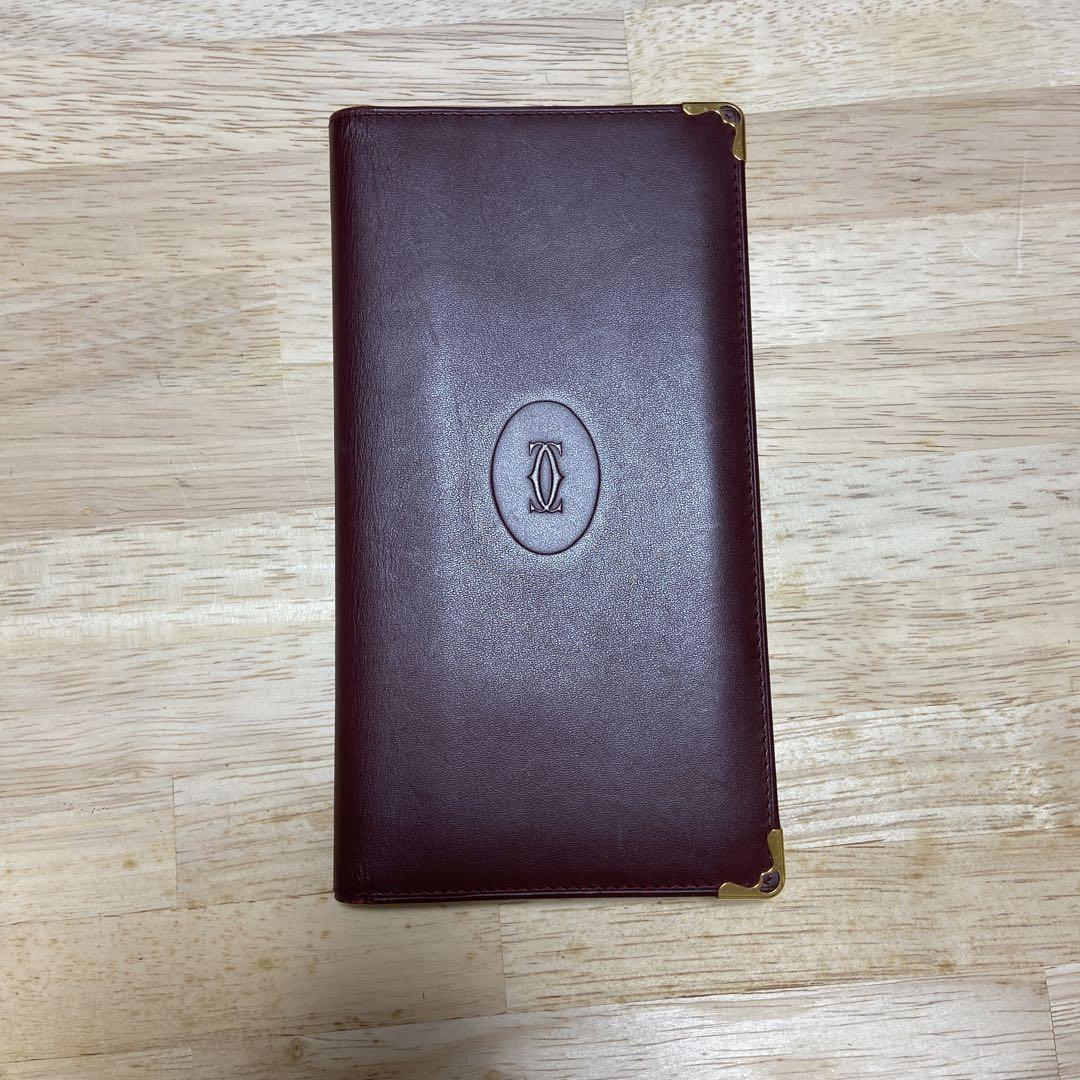 Cartier Long Wallet, Excellent Condition, with Guarantee Card