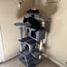 54in Cat Tree Tower Condo Furniture Scratch Post for Kittens Pet House Play New