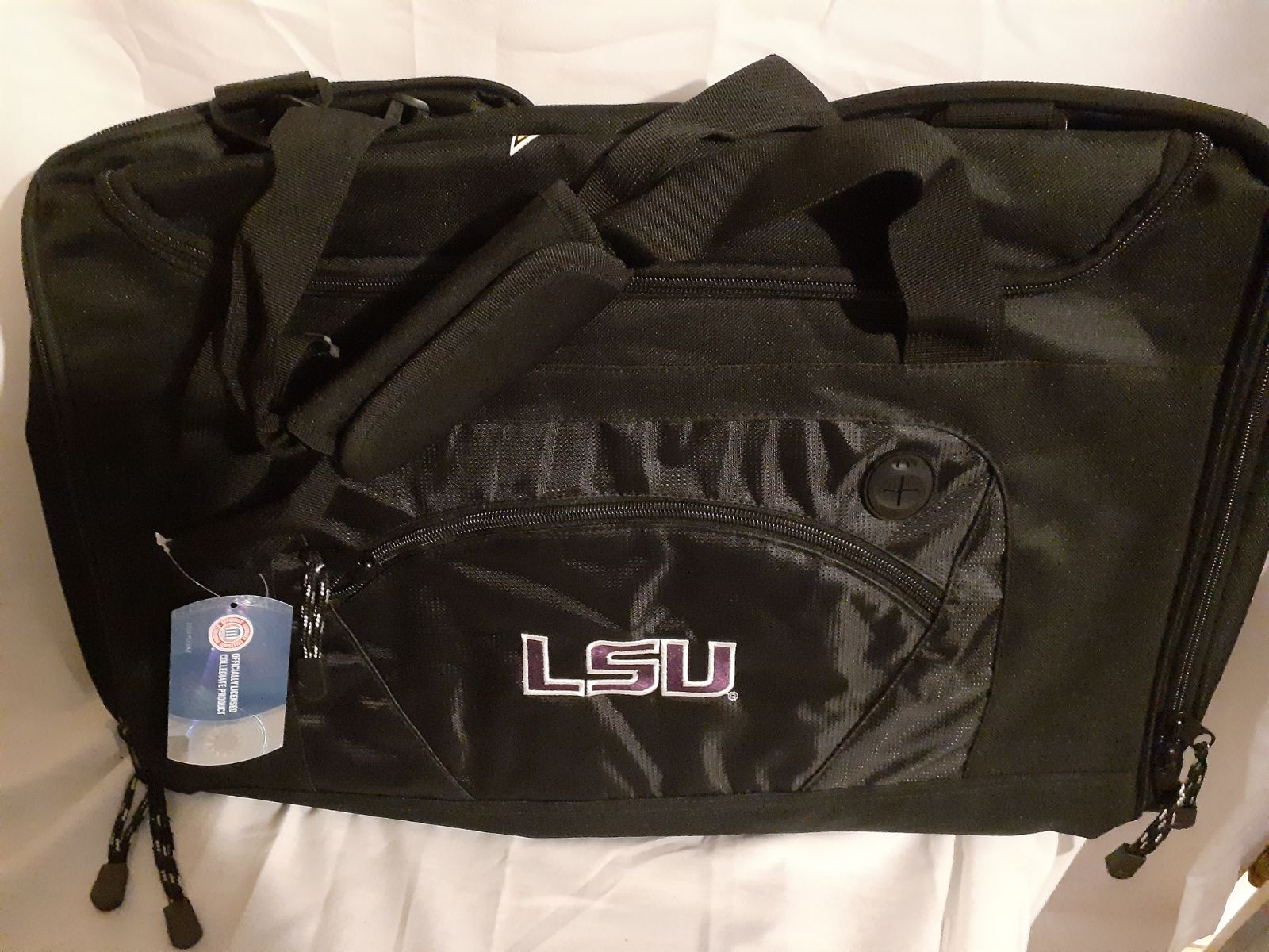 LSU Collegiate Gym Bag Nwt