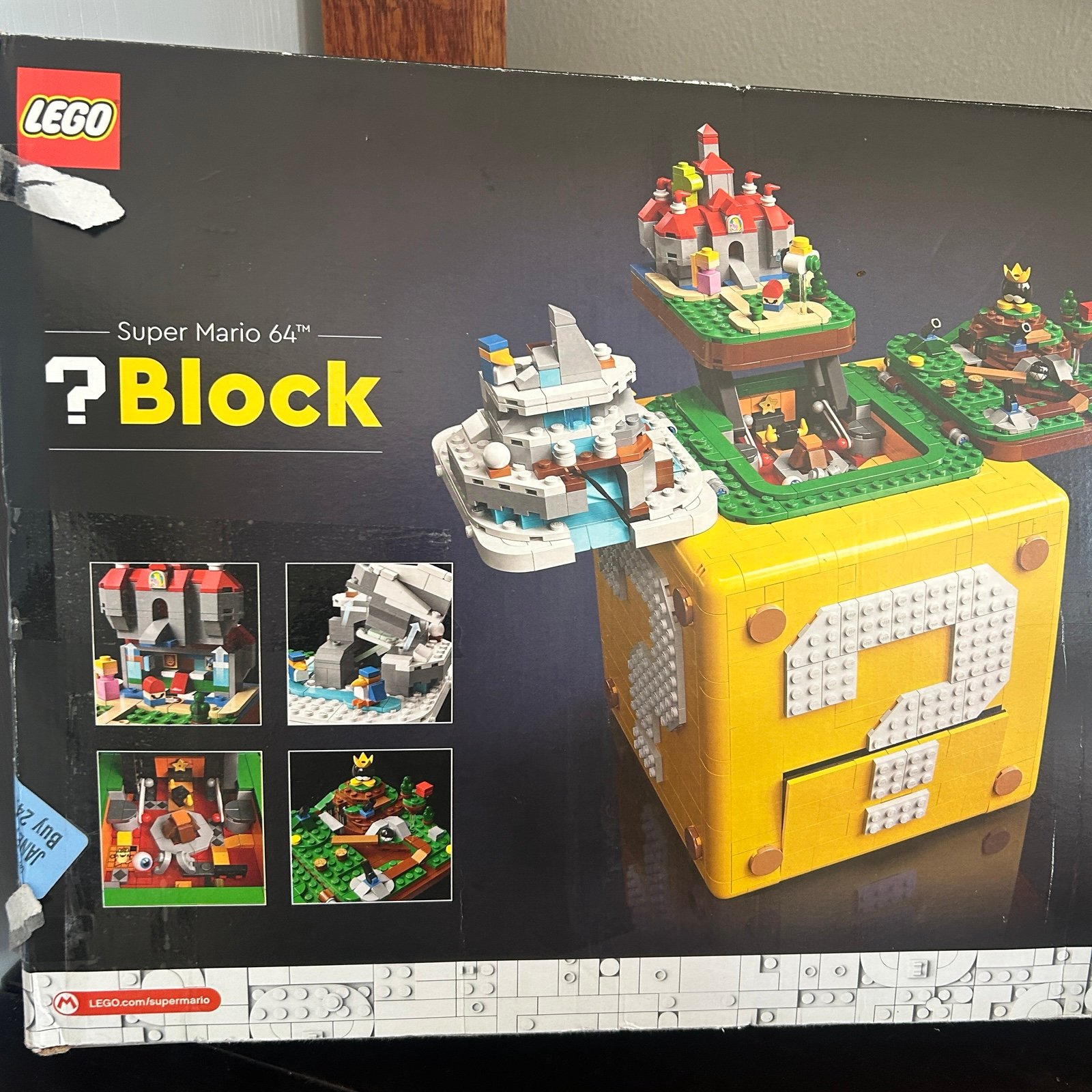 LEGO 71395 Nintendo Super Mario 64 Question ? Block