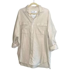 NWOT- Frank & Eileen Women Mcloghlin Oversized Utility Shirt Jacket- Size XS/S