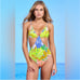 MAAJI Selvatik Mimi Trikini One Piece Swimsuit in Color: Coral Multi