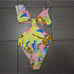 MAAJI Selvatik Mimi Trikini One Piece Swimsuit in Color: Coral Multi