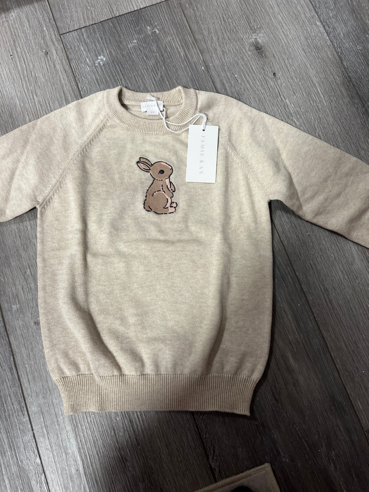 The cutest Jamie Kay bunny sweater size 4