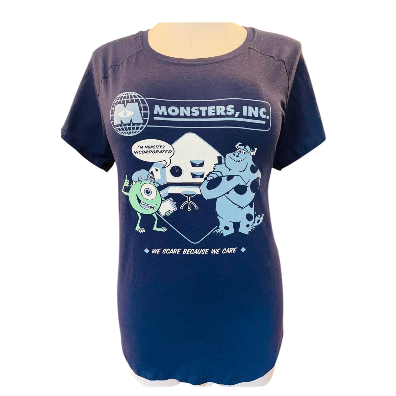 Torrid Disney Pixar Monsters Inc Mike & Sully We Scare Graphic Tee T shirt 1X