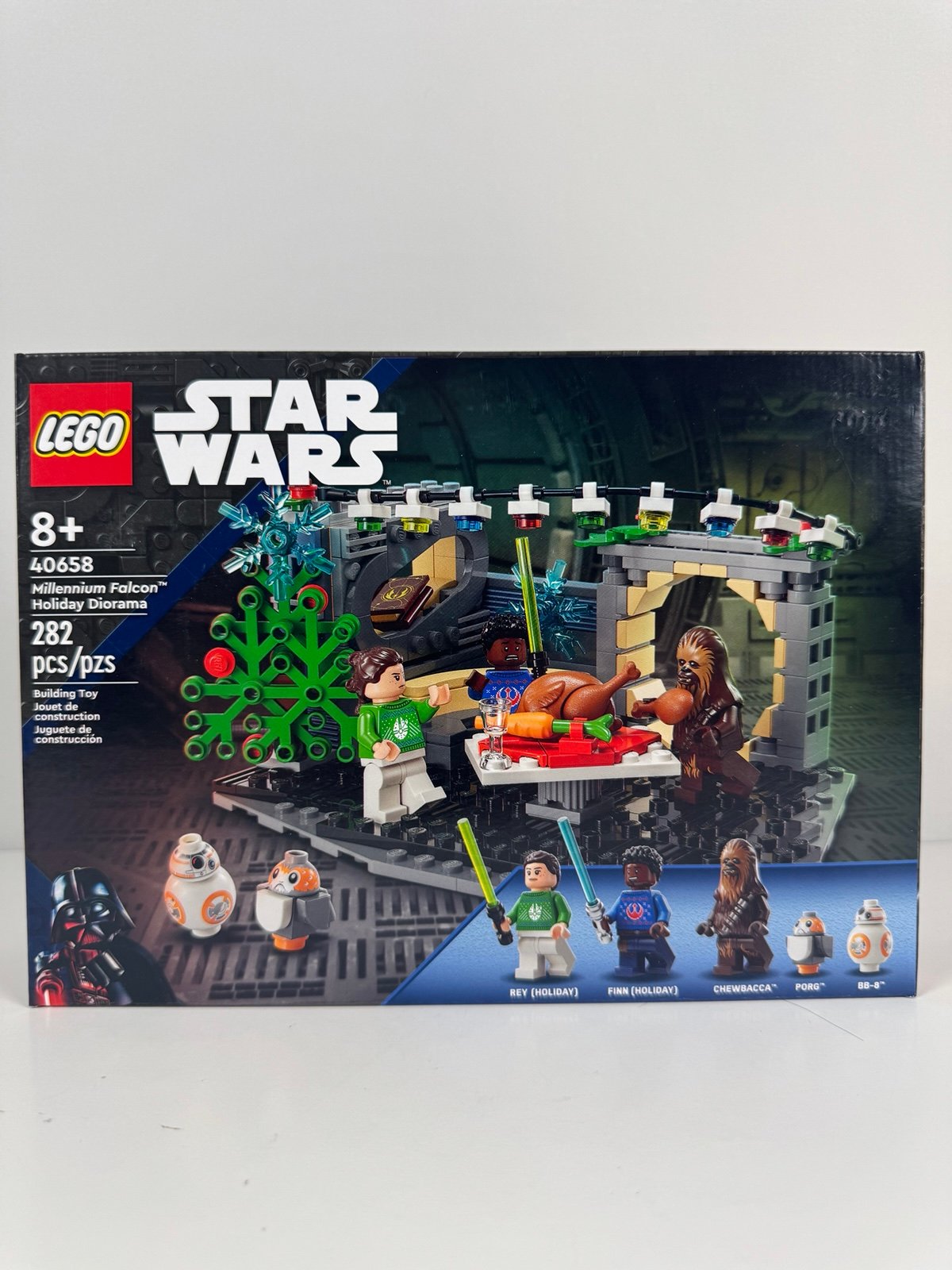 Lego Star Wars #40658 Millennium Falcon Holiday Diorama Retired Brand New Sealed
