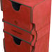 GameGenic Stronghold Card Deck Box - Red 200CT
