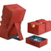 GameGenic Stronghold Card Deck Box - Red 200CT