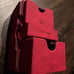 GameGenic Stronghold Card Deck Box - Red 200CT