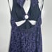 Free People Purple/Black Kira Jumpsuit