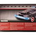 BACK TO THE FUTURE III Delorean Light up Time Machine / 1:24 Diecast