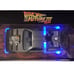 BACK TO THE FUTURE III Delorean Light up Time Machine / 1:24 Diecast