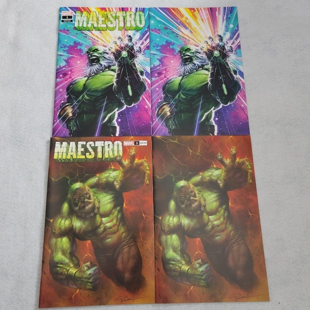 Maestro #1 Clayton Crain/Lucio Parrillo Exclusive Variant Bundle