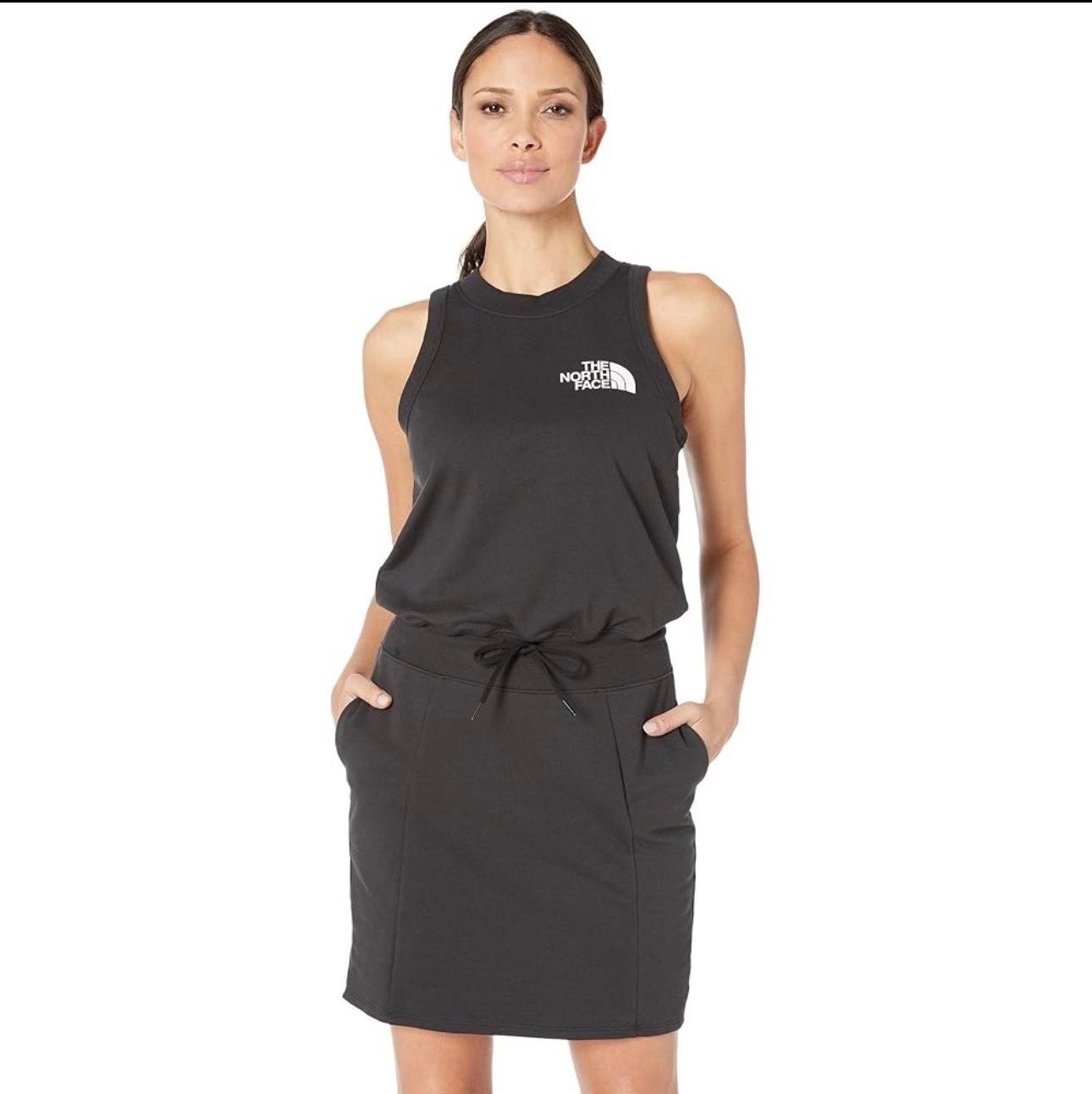 The North Face women’s train n logo dress size small