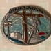 Linesman Worker Telephone Telecom. Tech Electrician Belt Buckle