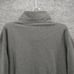 Champion Eco Mens Washington University New Jersey 1/4 Zip Sweatshirt Gray Large