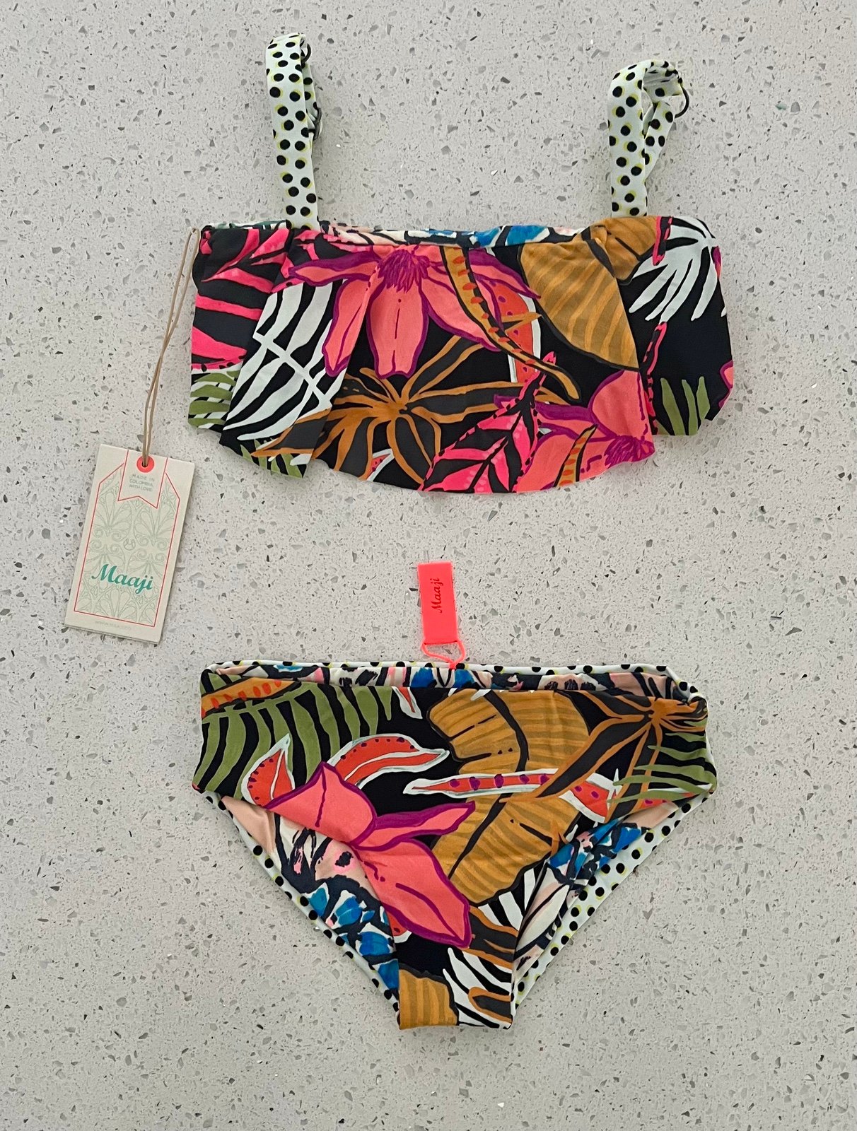 Maaji girls bikini size 4.