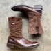 To Boot New York Adam Derrick Brown Suede Laredo Boots Retail 340