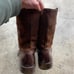 To Boot New York Adam Derrick Brown Suede Laredo Boots Retail 340