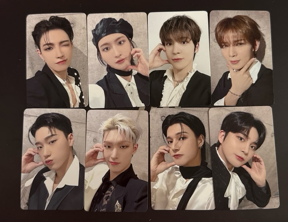 Ateez ot8 Birthday pre order benefit photocard