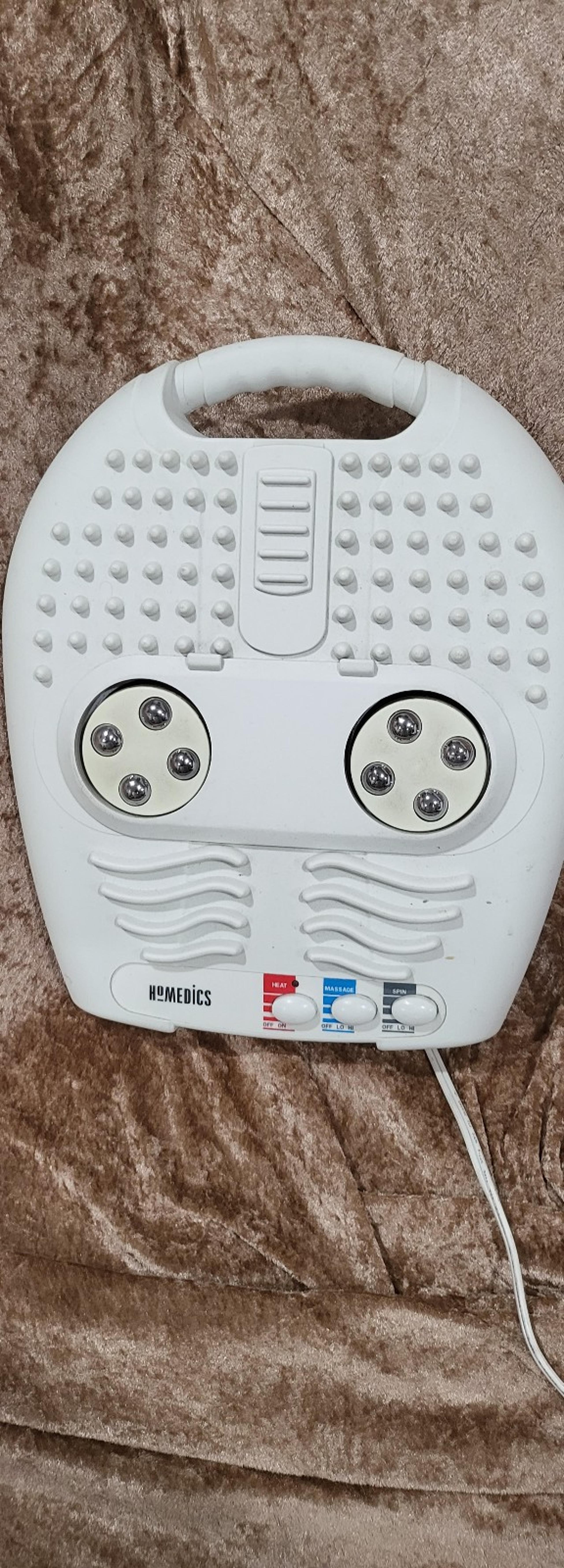 Homedics foot pleaser foot massager w/heat model FP1000