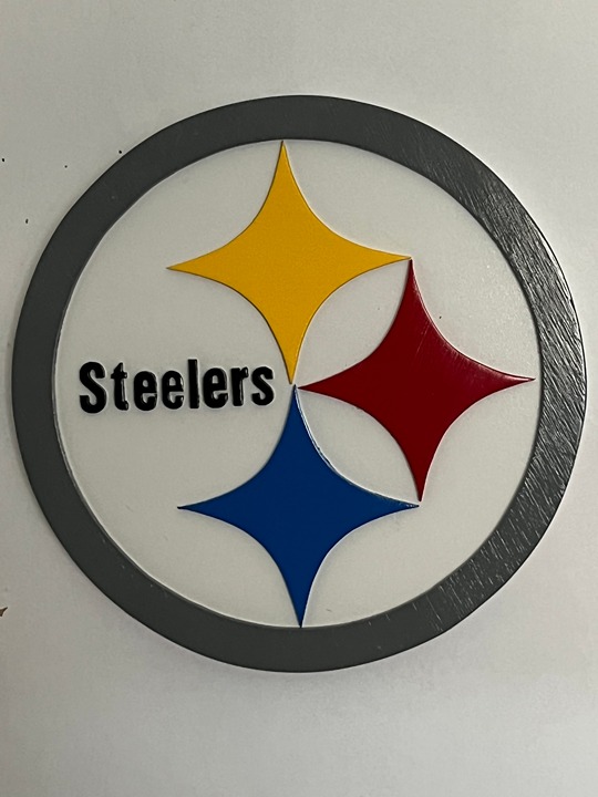 Pittsburgh Steelers Wood Sign