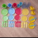 Play Kitchen Set, Pretend Play Toys, Bulk Sale - Includes Microwave, Dishes, Pots, and More!