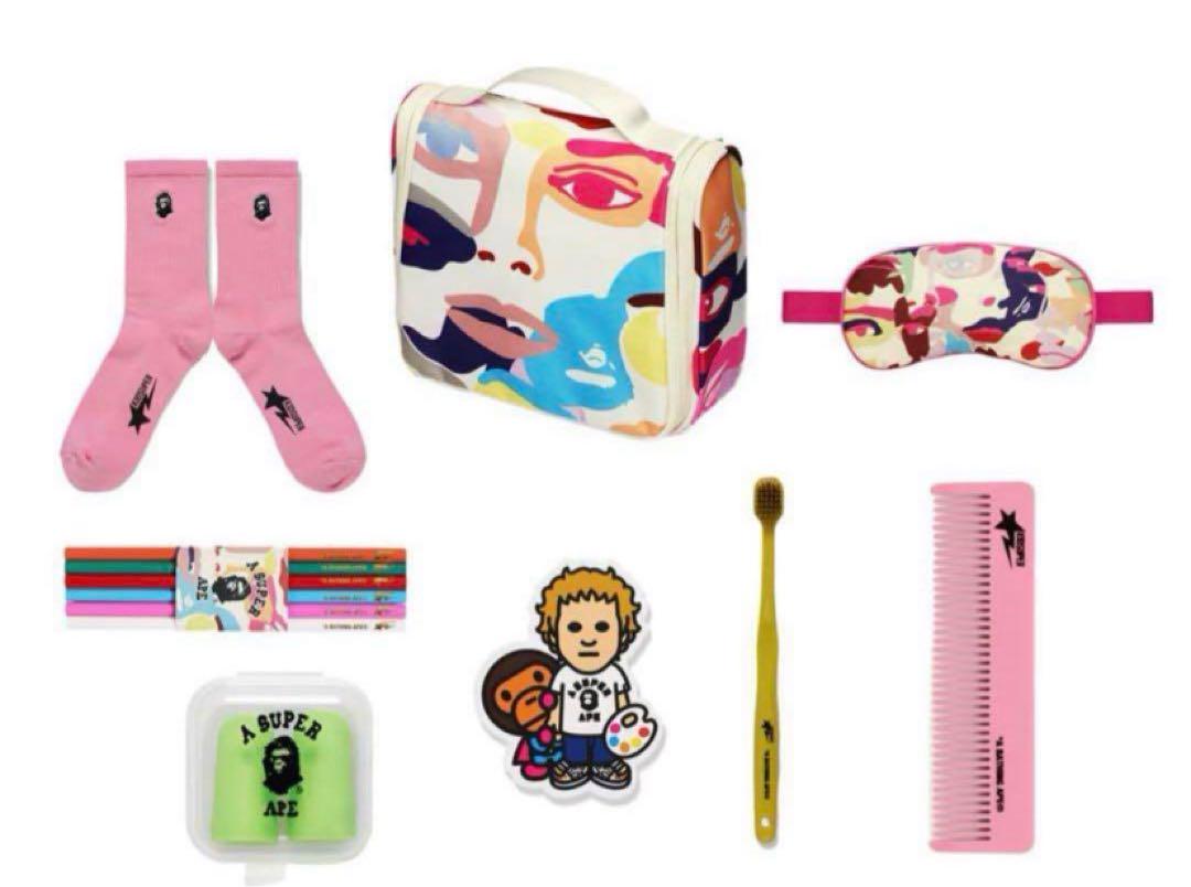 未開封新品 bape kidsuper travel kit set M TRAVEL KIT SET KidSuper Bape