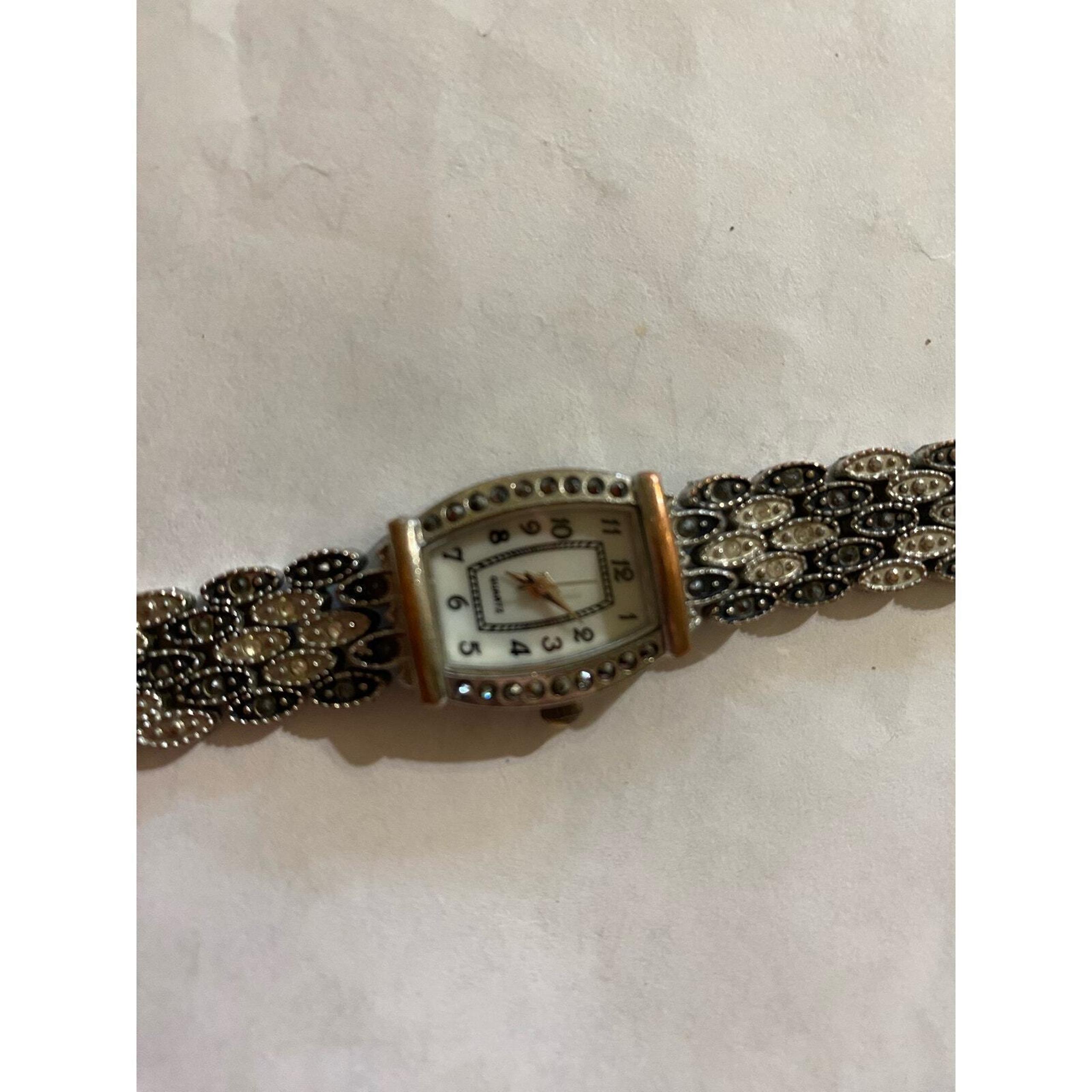 M.Z.Berger WSO1 marcasite watch. Works great!
