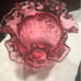Vintage Fenton Cranberry Vase