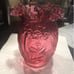 Vintage Fenton Cranberry Vase