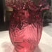 Vintage Fenton Cranberry Vase