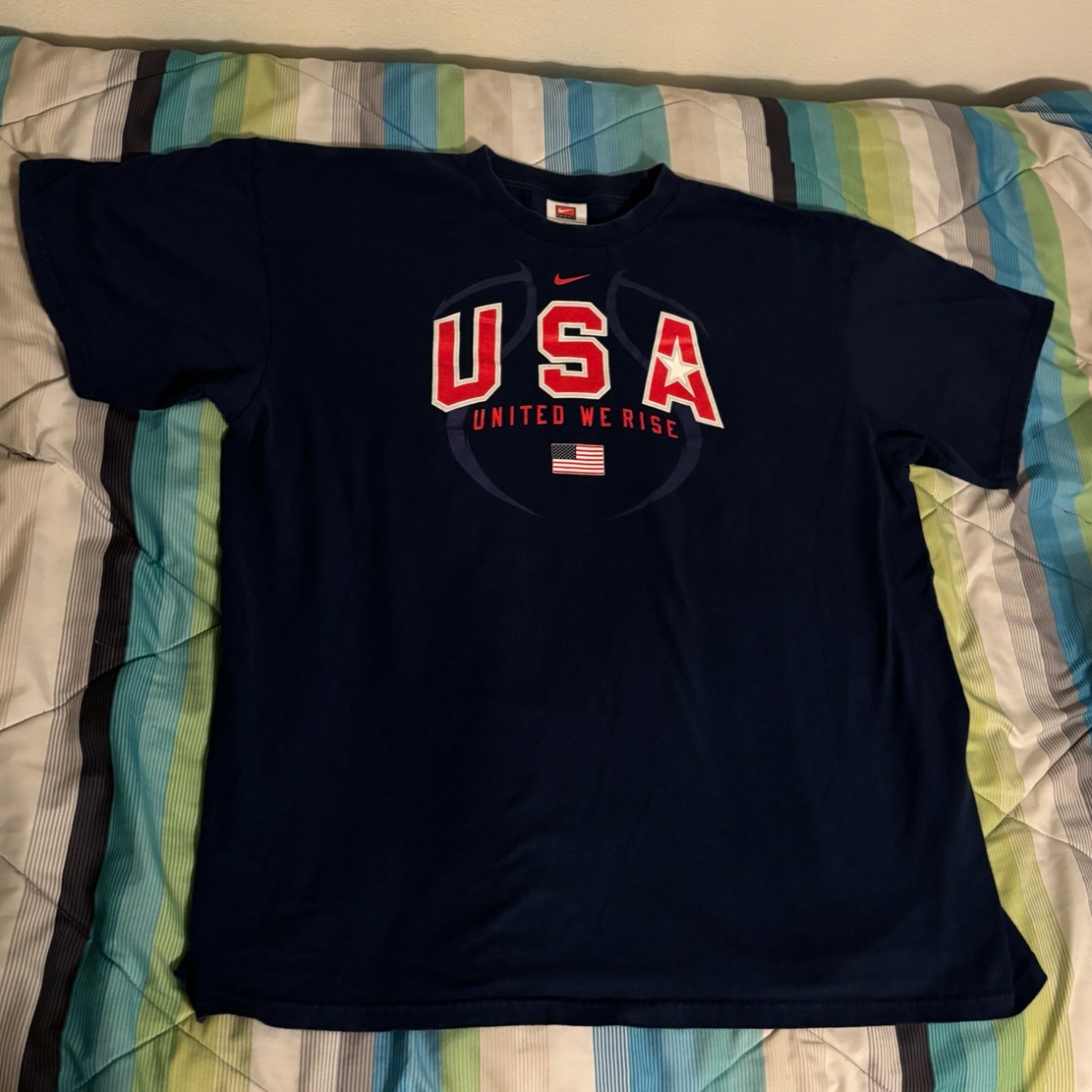 Y2K Team Nike Basketball Team USA Shirt
