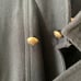 Zara Limited Edition Military Mens Jacket (Large - Navy Blue)