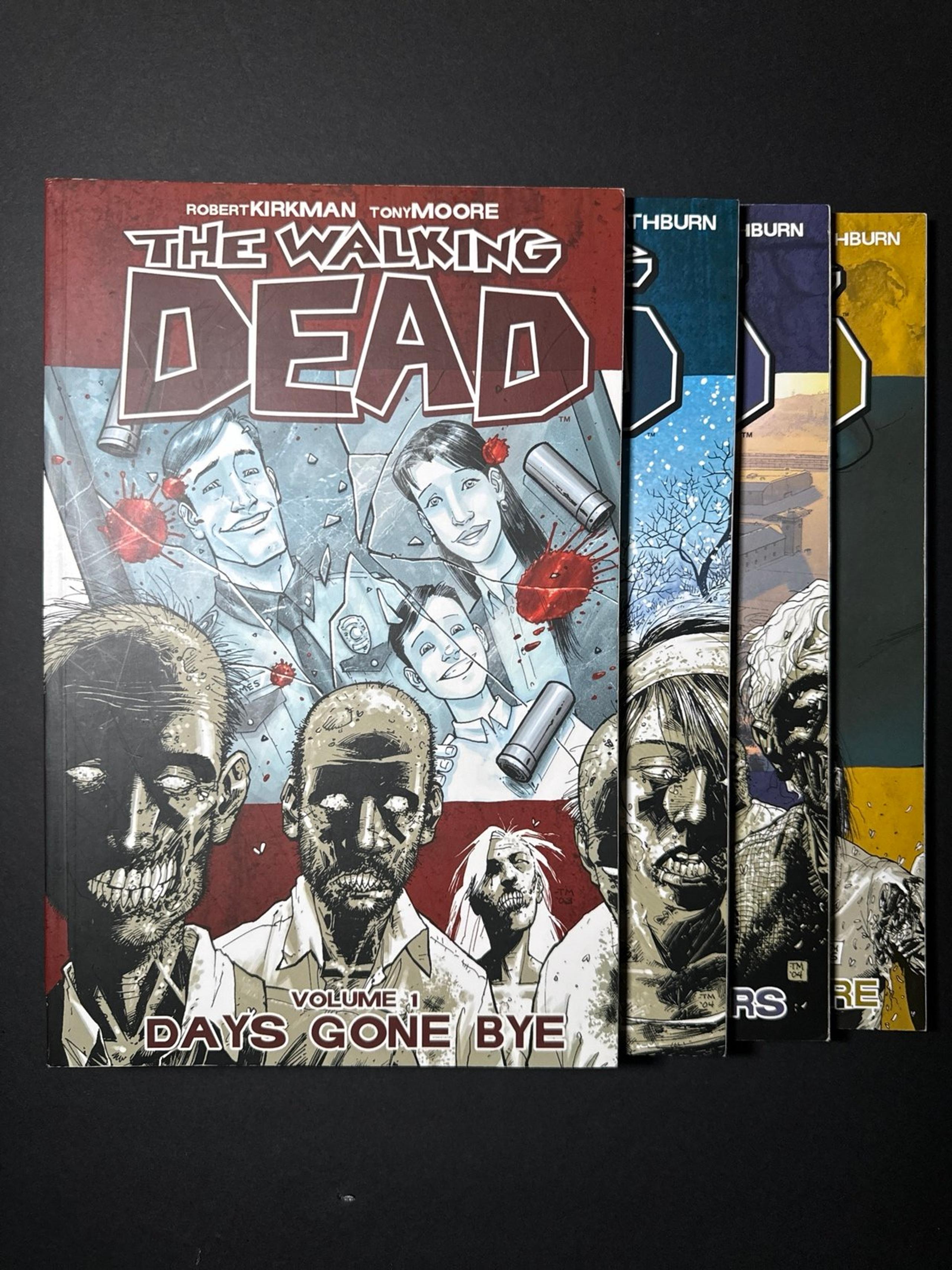 The Walking Dead Volume 1-4 - Graphic Novel by Robert Kirkman | Image Comics