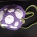 Handmade crocheted Mushroom Bag