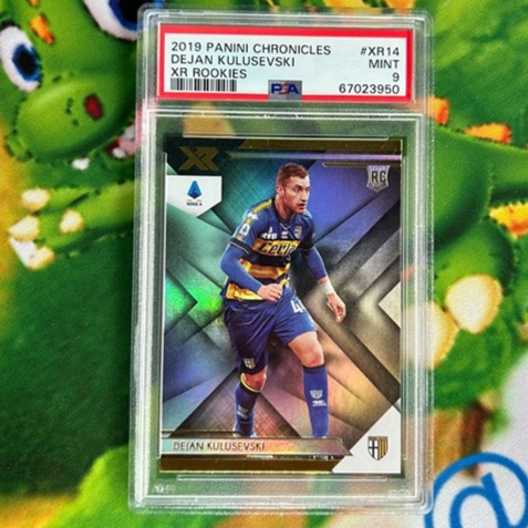 Dejan Kulusevski RC 2019-20 Panini Chronicles Serie A XR Rookies - Parma - PSA 9