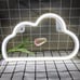 LED Cloud Neon Light for Wall Decor, Battery or USB Powered