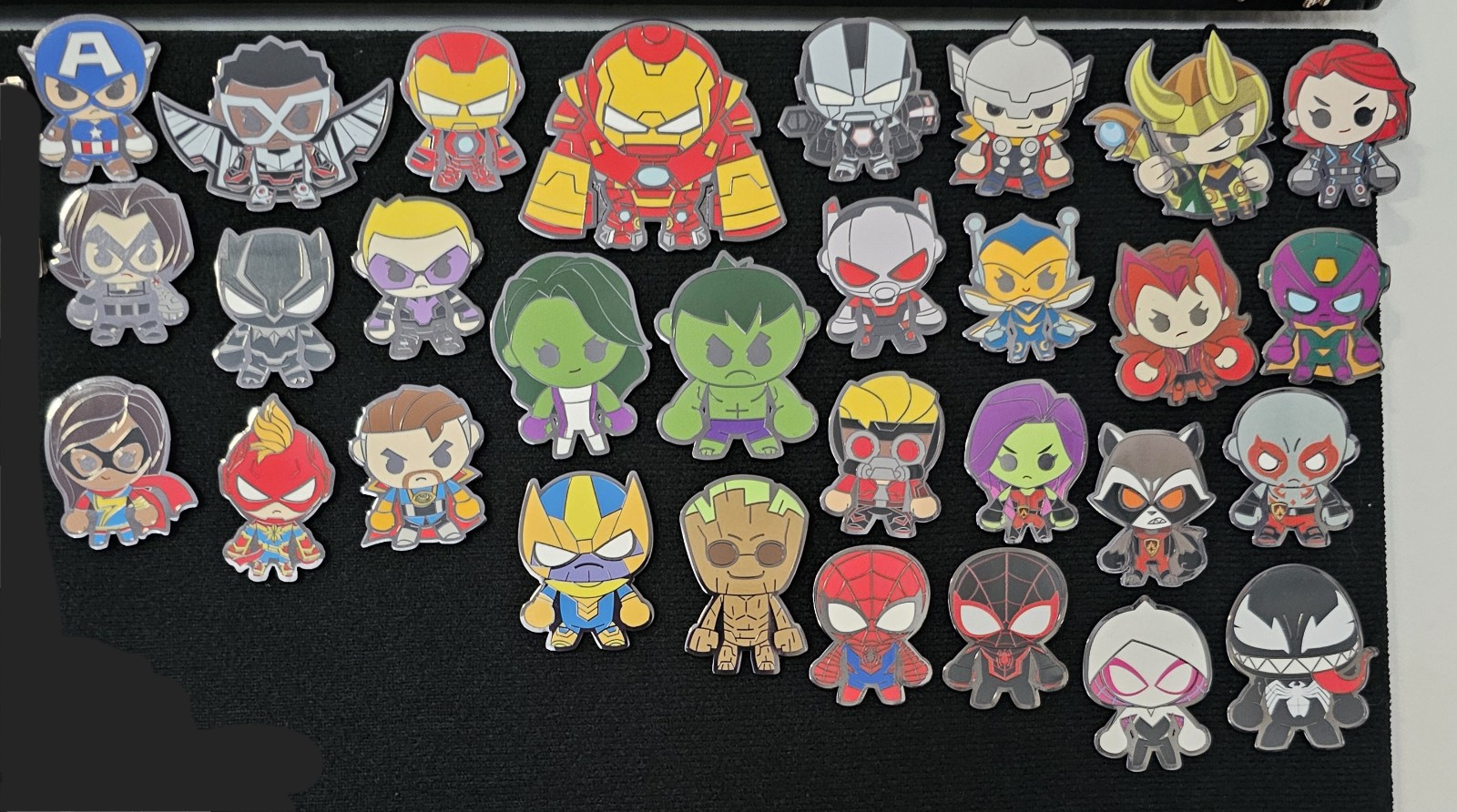Disney parks marvel pins