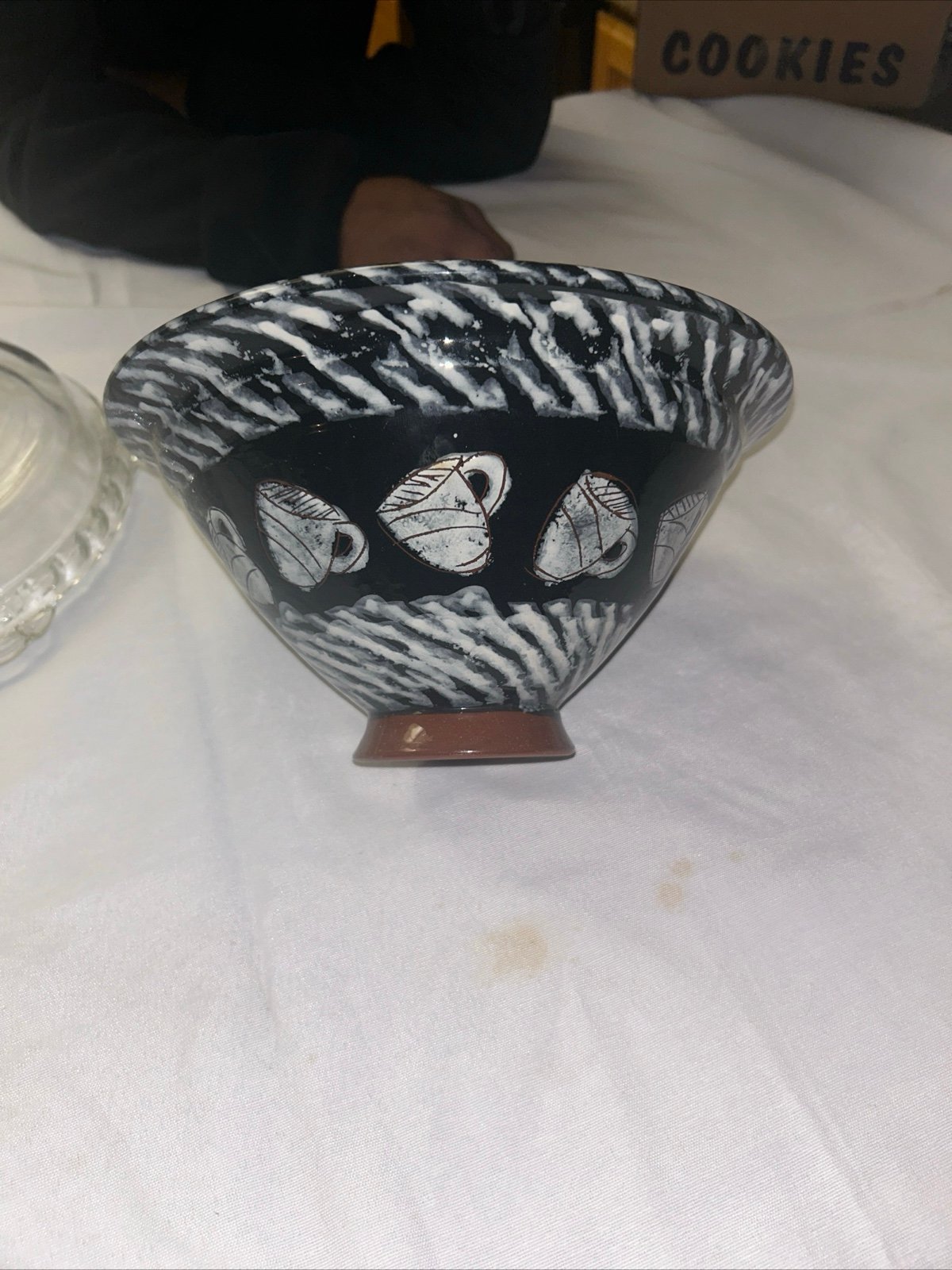 Handmade ceramic brown