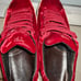 Tom Ford Red Velvet Russell Low Top Sneakers Size 39- 8.5 W + Box + Dust Bag